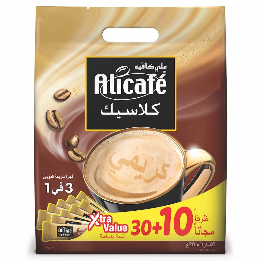 كيس 20 غ (30+10  ظرفاً مجاناً)